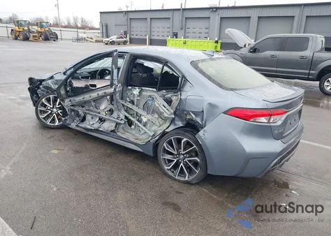 2021 Toyota Corolla Se from USA, damaged, VIN JTDS4MCEXMJ075767